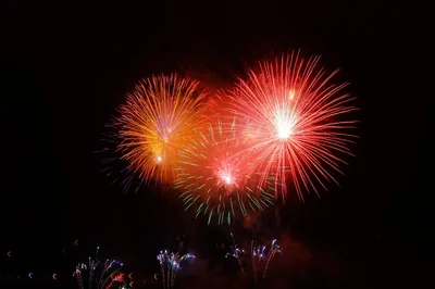 les feux d'artifices